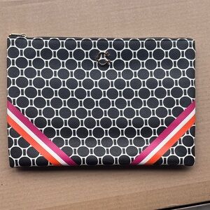 Black and White Clutch / Oversized Pouch